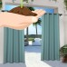 Exclusive Home Indoor/Outdoor Solid Cabana Window Curtain Panel Pair with Grommet Top   556659541